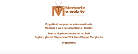 Memoria e Web Tv - Evento Finale