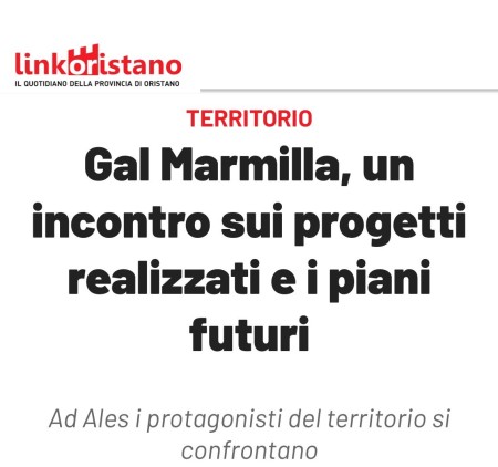 Gal Marmilla, un incontro sui progetti realizzati e i piani futuri