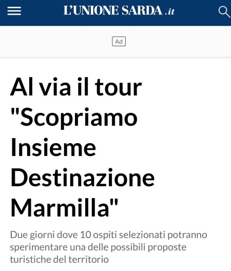 Destinazione Marmilla - Educational Tour