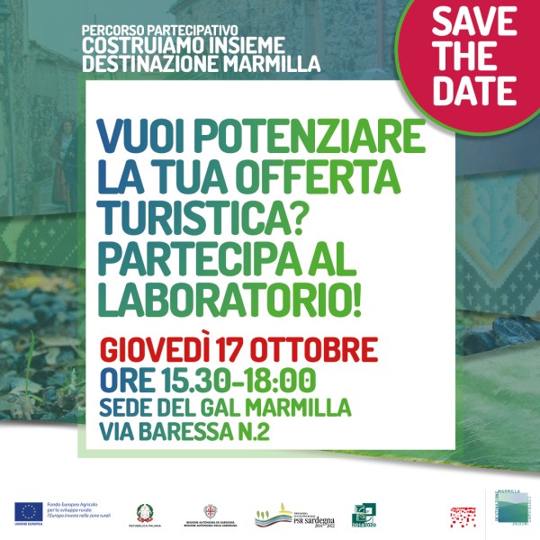 UN WORKSHOP PER IL POTENZIAMENTO DELL’OFFERTA TURISTICA